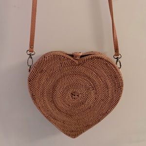 Bali Heart Crossbody Bag